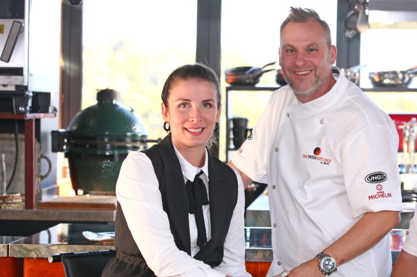 Michael and Celine, founders of The Chefs Community